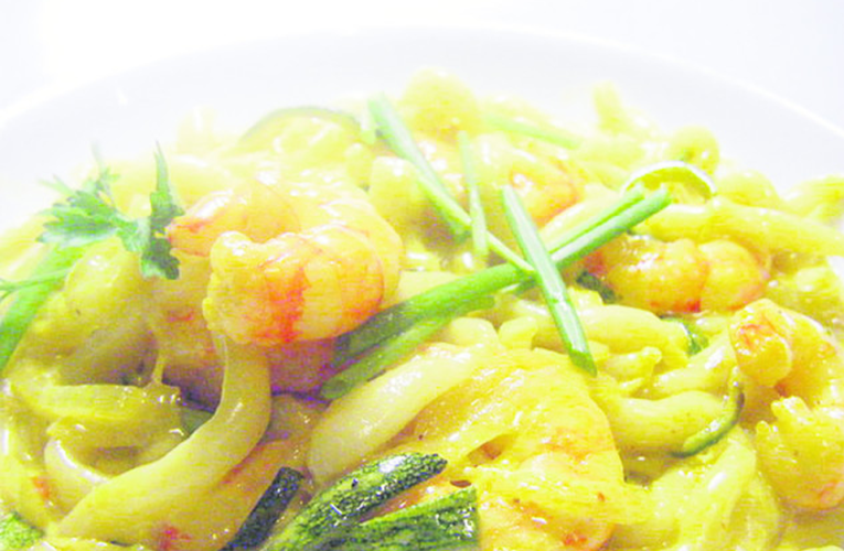 Receita de risoto de camarão com lula